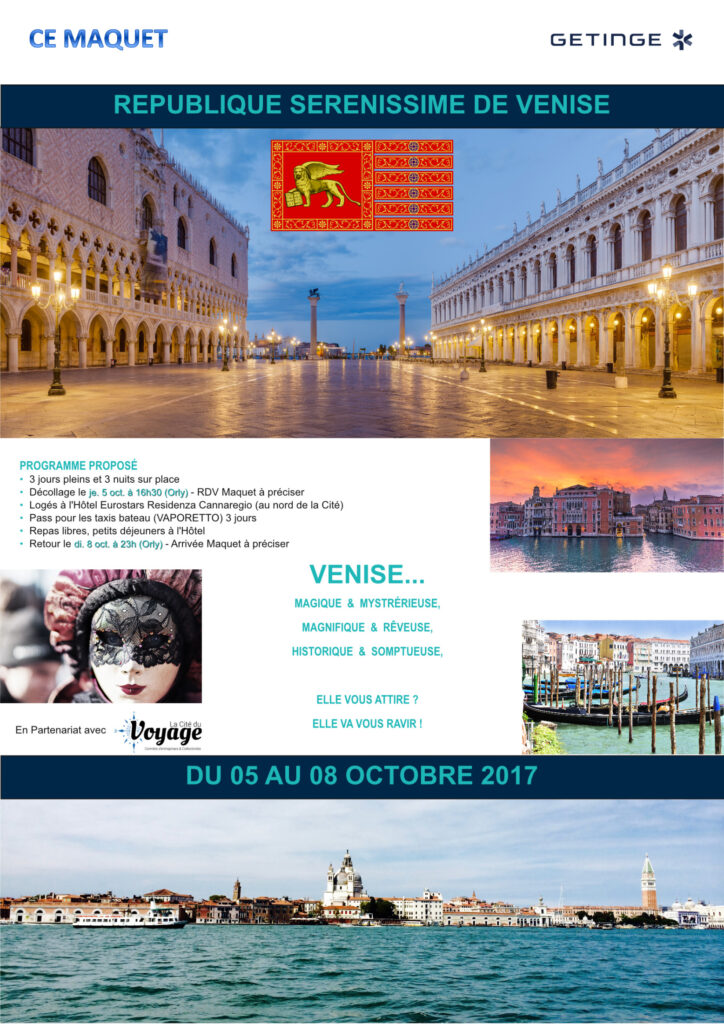 Affiche Venise - CE Maquet